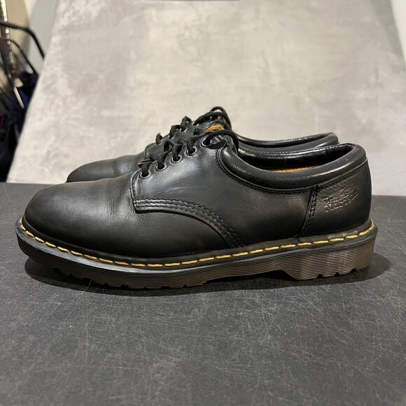 Dr Martens Shoes Mens Size 10 Black Leather Made In England Casual Oxfords main image 6